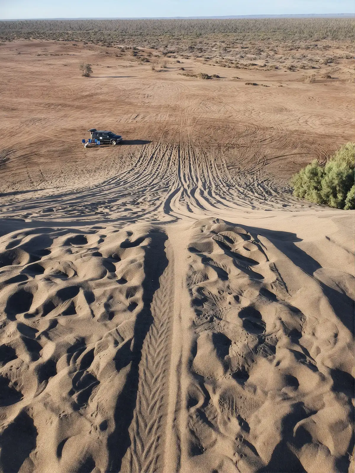 Sandboarding in der Wüste — imagen 5
