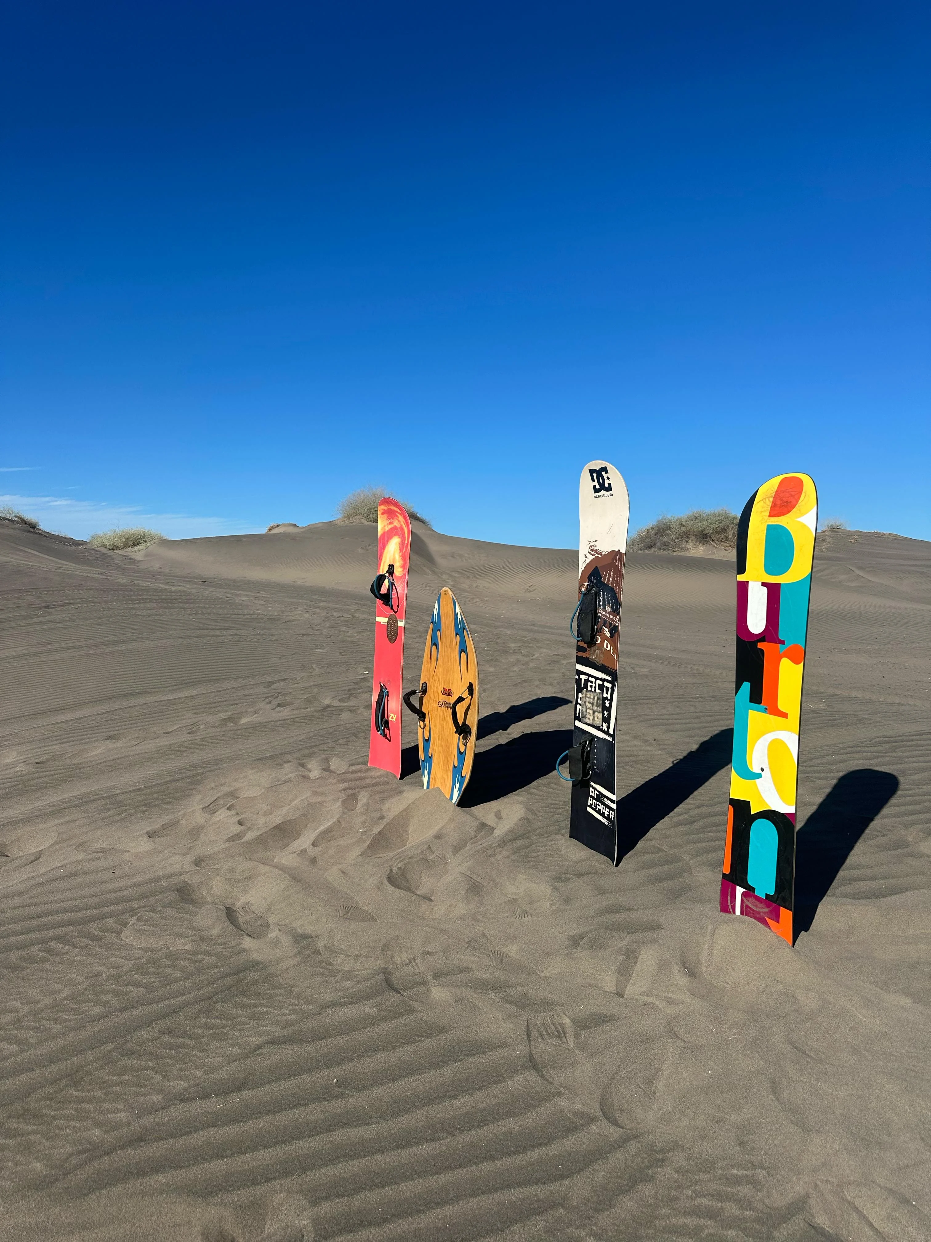 Sandboarding in der Wüste — imagen 2
